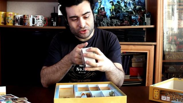 Распаковка настольной игры "Кольт Экспресс" смотреть онлайн