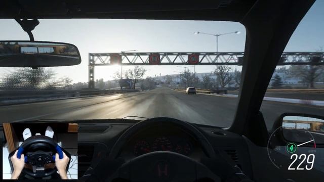 Forza Horizon 4 | Honda Civic Type R 1997 | Thrustmaster T150 Pro Gameplay | Wheel Cam смотреть онлайн
