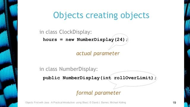 BlueJ Chapter 3 - Object Interaction смотреть онлайн
