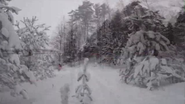 Сноубайк и Новый год 2024. Рыбинские горы)) смотреть онлайн