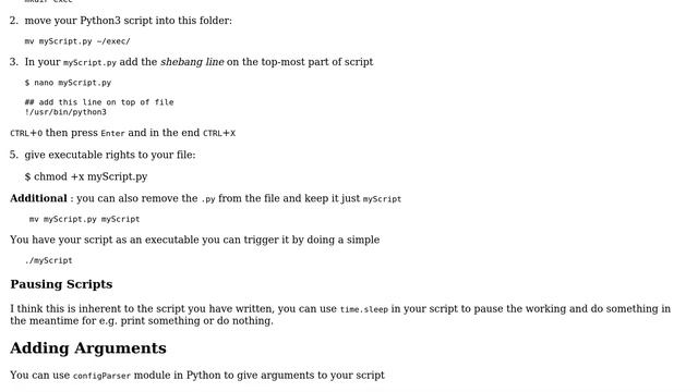 Raspberry Pi: How to make a python 3 file executable and pause after running? (2 Solutions!!) смотреть онлайн