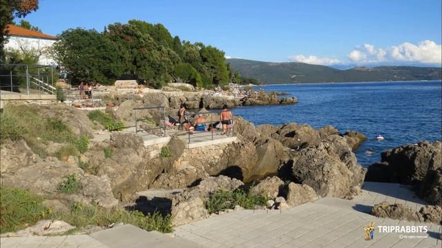 Dražice beach (Krk) смотреть онлайн