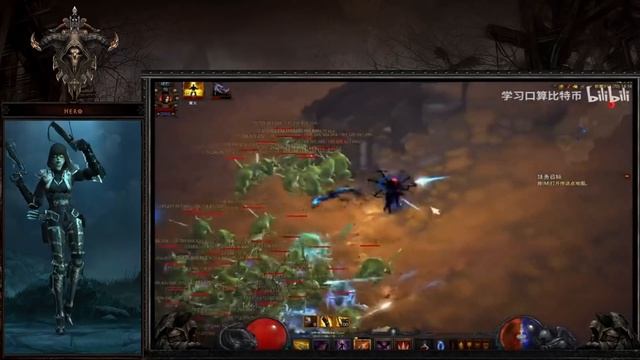 Diablo 3: Демонстрация работы БАГа 25 сезона. ВНИМАНИЕ! - За это будет БАН смотреть онлайн