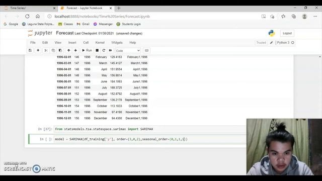 Forecasting using ARIMA Model смотреть онлайн