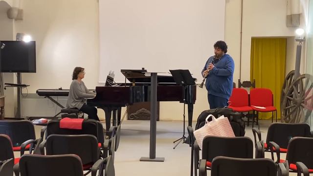 Andante sostenuto Concertino Gaetano Donizetti clarinetto Domenico Calia -pianoforte Silvia Leggio смотреть онлайн