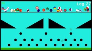 50 Countries Marble Race League Season 27 Day 2/10 Marble Race in Algodoo