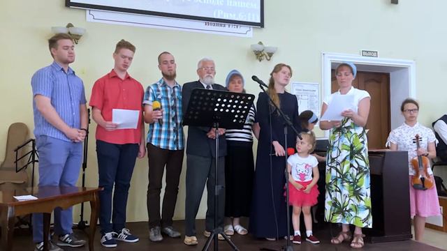 Милостью, Боже, Твоей я живу | Семья Коларьковых смотреть онлайн