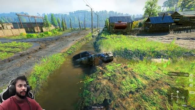 extreme Off-Road With Toyota Land Crusier gone Wrong | Snow Runner смотреть онлайн