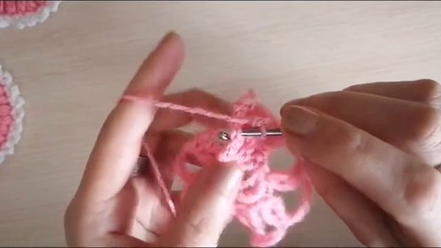 Вязаный цветок_крючком _с бусинами! Подробный мастер класс! смотреть онлайн