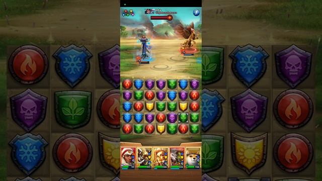 Aggressive II vs Vingadores da Aurora. Боевое равенство. Empires puzzles смотреть онлайн