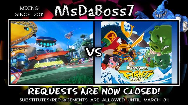 Angry Bird Circuit - Team Sonic Racing/Angry Birds Fight! Mix смотреть онлайн