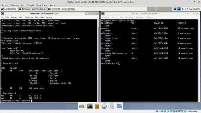Despliegue DNS en DOCKER смотреть онлайн