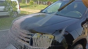 Активная пена. Автошампунь GRASS Active Foam Effect для бесконтактной мойки.