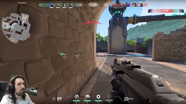 Пробуем играть за Omen в Valorant / Валорант Омен смотреть онлайн