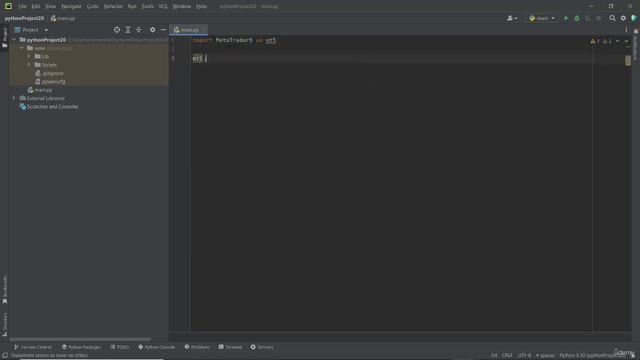 1. Metatrader5 Python Library and Connecting Python with MetaTrader смотреть онлайн
