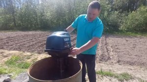 лодочный мотор Yamaha 4 л.с.  4 тактный