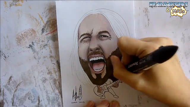 Sakis Tolis / ROTTING CHRIST (Timelapse) смотреть онлайн
