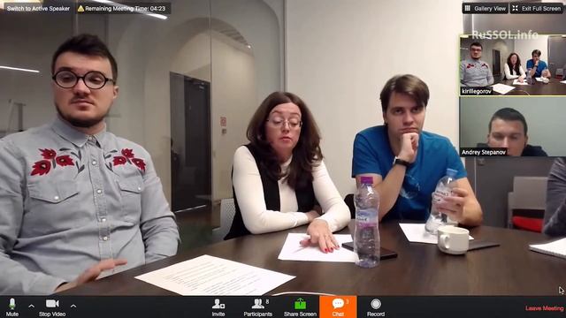 #4. RuSSOL. Экспертные часы, часть 1 - Домбровский, Черевко, Ефимова смотреть онлайн