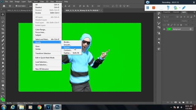 How To Remove Green Screen In Photoshop EASY AND FAST (LESS THAN 2 MINUTES) смотреть онлайн