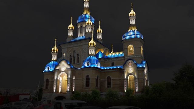 Подсветка храма. Подсветка церкви! Архитектурное освещение смотреть онлайн