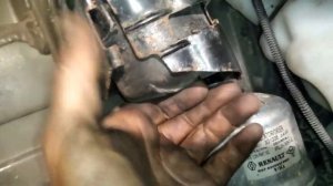 Замена масла и топливного фильтра Renault scenic