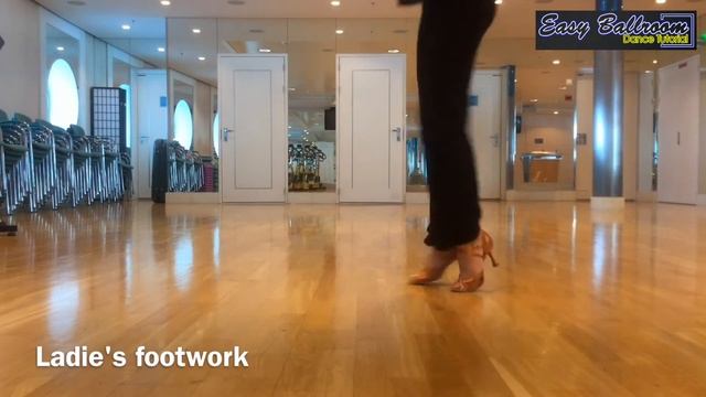 How to dance Fallaway Throwaway in Jive #7 | Фоловей с Отталкиванием. Джайв | EasyBallroom смотреть онлайн