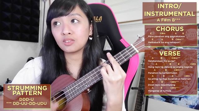 Kanlungan by Noel Cabangon UKULELE TUTORIAL смотреть онлайн