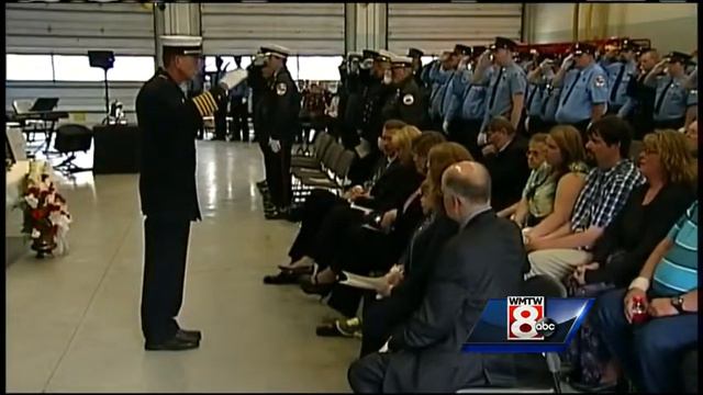 Friends and family say goodbye to Capt. David Millett смотреть онлайн