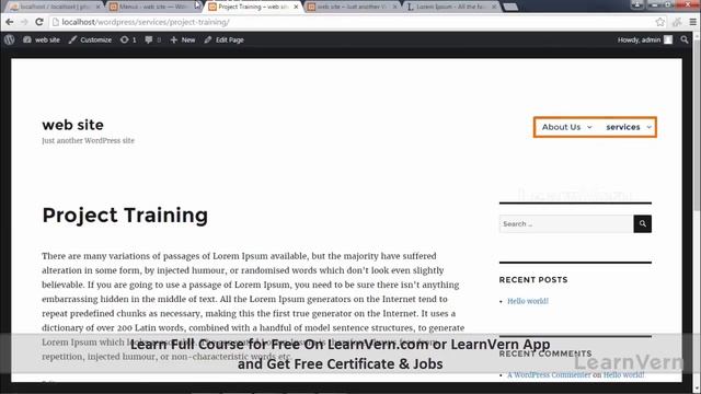 How to Add a Submenu in the WordPress Admin Panel | Full Video in Hindi | LearnVern смотреть онлайн