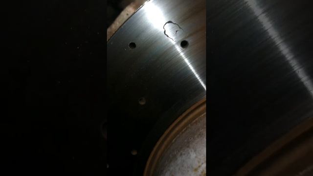 Заводской брак тормозного диска Otto Zimmerman KBA 60872 brake rotor manufacturing defect смотреть онлайн