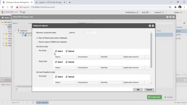 ECX Oracle Backup and Restore on Nimble смотреть онлайн