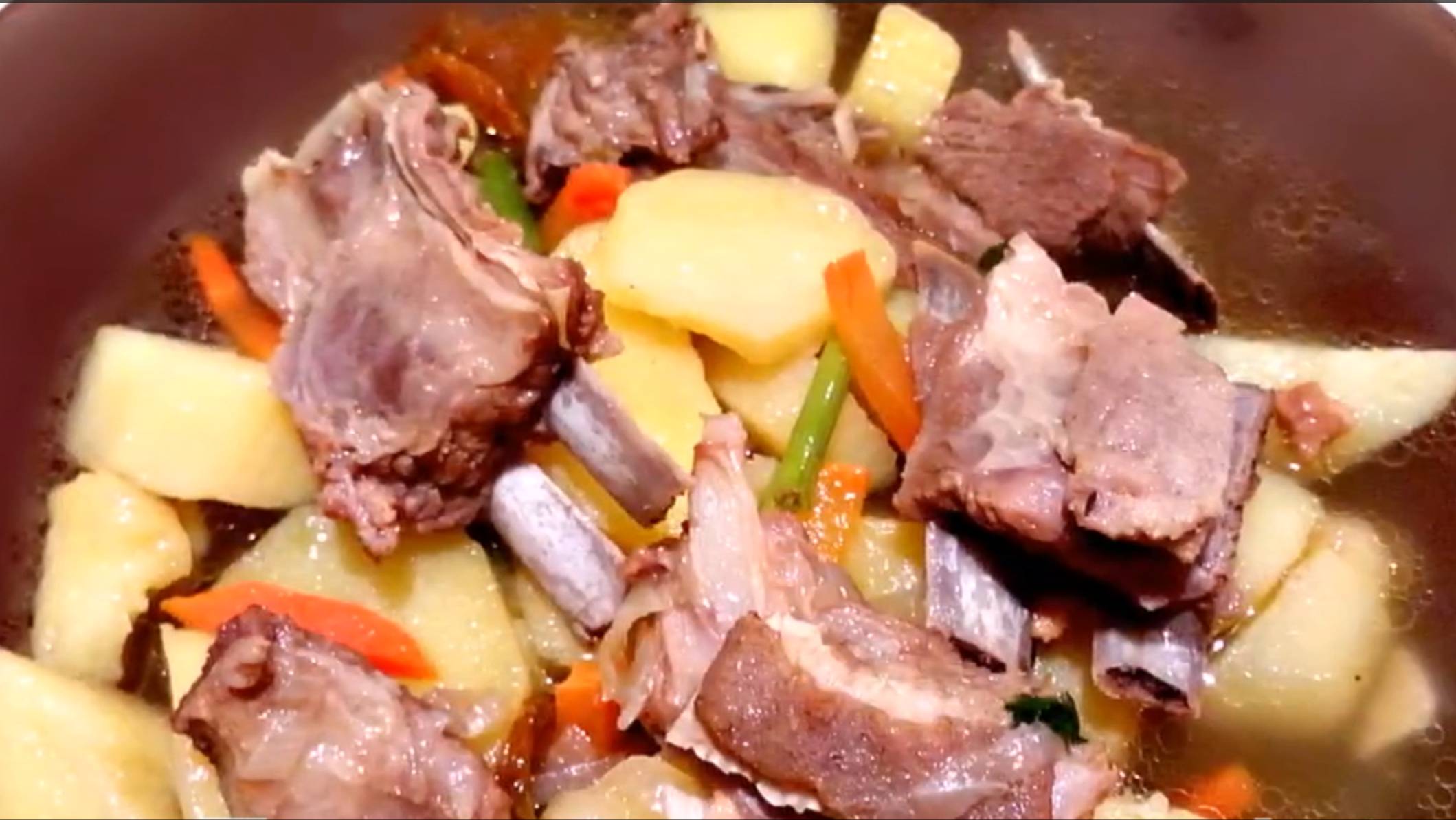 Жаркое из баранины с картошкой! Очень вкусно! смотреть онлайн