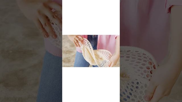 Хлопковая ажурная шляпа Французский шик смотреть онлайн