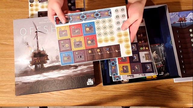 Offshore Board Game Unboxing смотреть онлайн