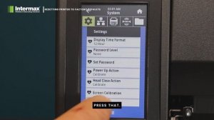 Resetting Your Barcode Printer to Factory Defaults (ft. Zebra ZT411) | Intermax
