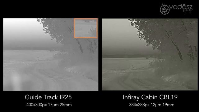 Infiray Cabin CBL19 vs. Guide Track IR25 смотреть онлайн