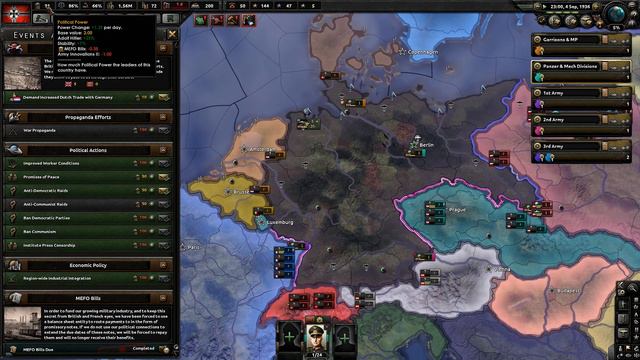 Hearts of Iron 4 Germany - World Conquest - Part 1 (HOI4 Man the Guns) смотреть онлайн