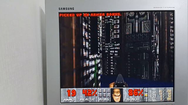 Doom Benchmark - AMD 386DX 40MHz + CL-GD5428 2MB VLB