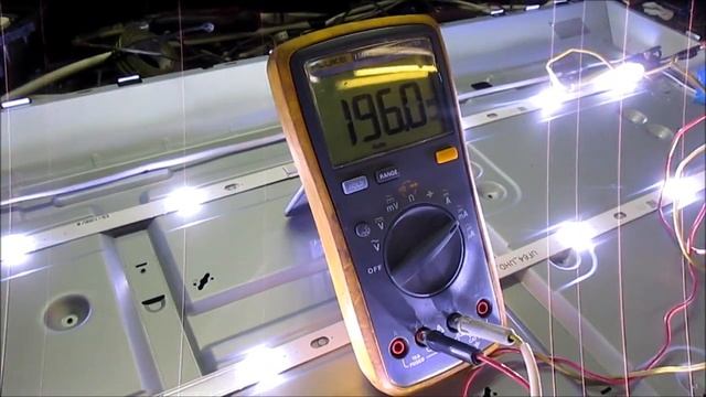 Светодиодный светильник из LED подсветки от телевизора. смотреть онлайн