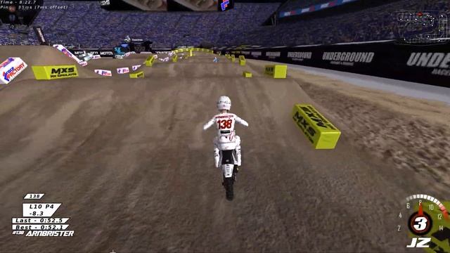 2022 Denver Supercross Rd. 16 Main Event - Open Am Mx Simulator смотреть онлайн
