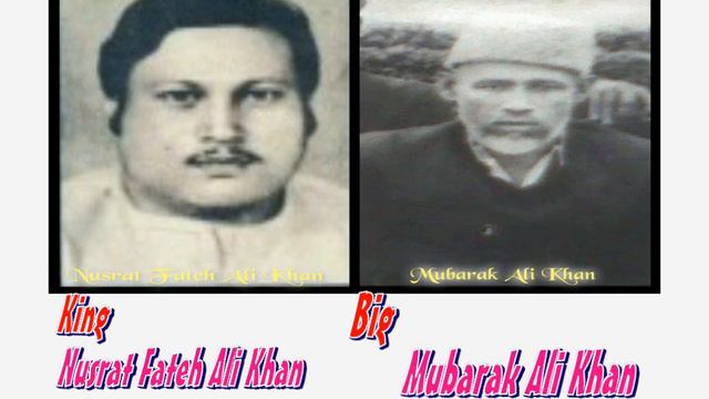 Ustad Nusrat Fateh Ali Khan And Uncle Mubarak Ali Khan(Taj Dare Haram) 1968 смотреть онлайн