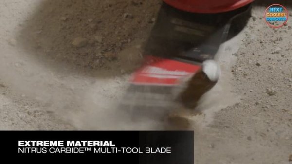 CAN'T BELIEVE Power of Milwaukee NITRUS CARBIDE Oscillating Multi-Tool Blades