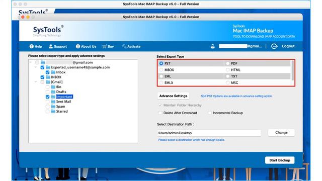 SysTools IMAP Backup Tool For Mac | Most Rated IMAP Backup Solution By Experts
