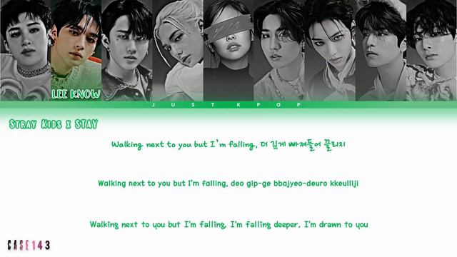 [9 members karaoke] CASE 143 || Stray Kids {스트레이키즈} 9th member ver. (Color coded lyrics) смотреть онлайн