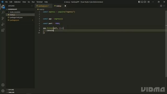 Creating a MERN Stack Application | creating server with node.js смотреть онлайн