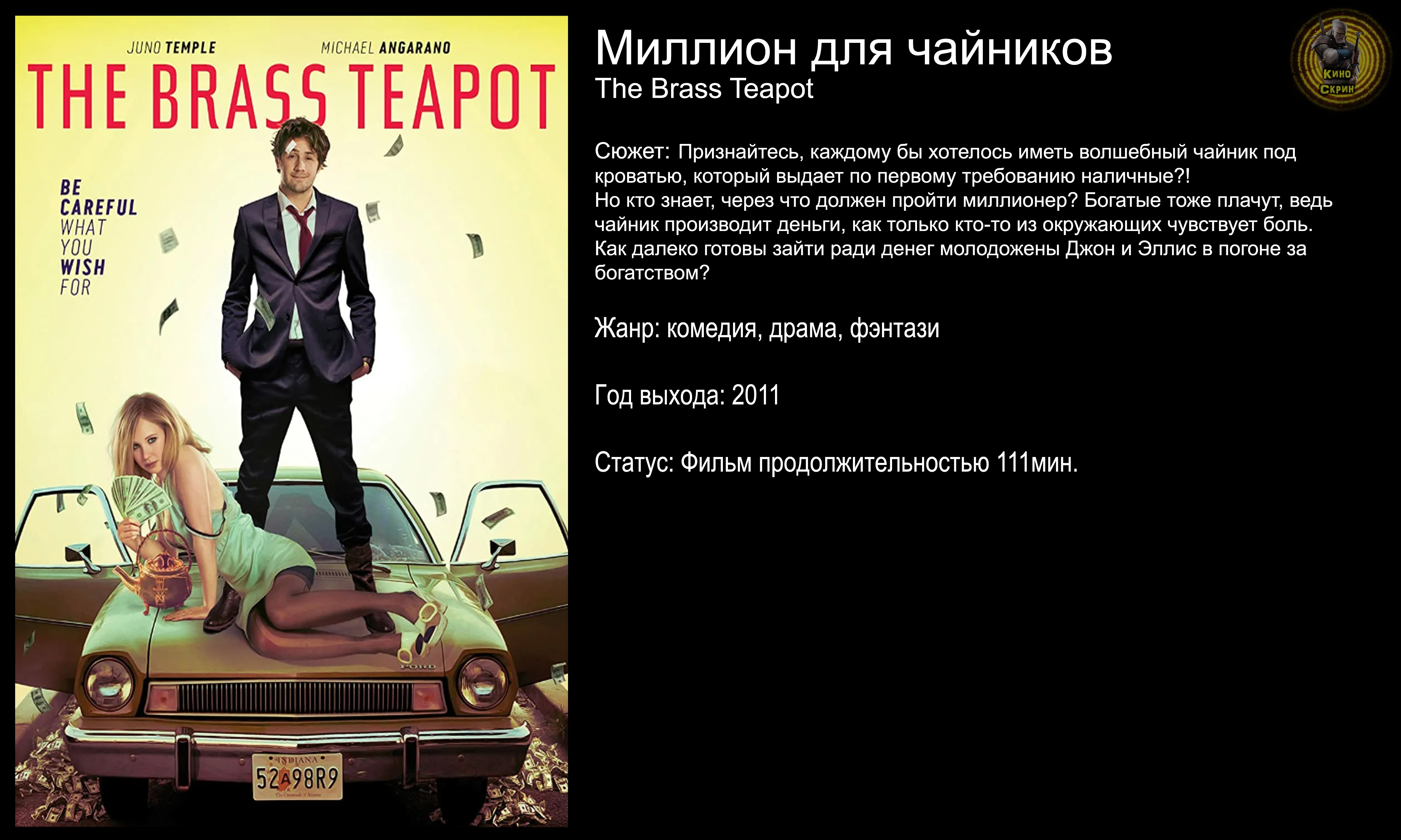 Миллион для чайников - русский трейлер (2011) смотреть онлайн