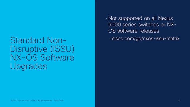 Nexus 9000 - NX-OS Software Upgrade Types смотреть онлайн