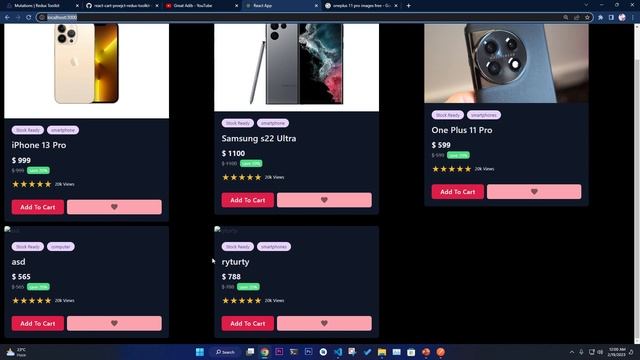 MERN Cart Project | Add Product Using RTK Mutation | Get Product Detail RTK Query Dynamic Params ?? смотреть онлайн