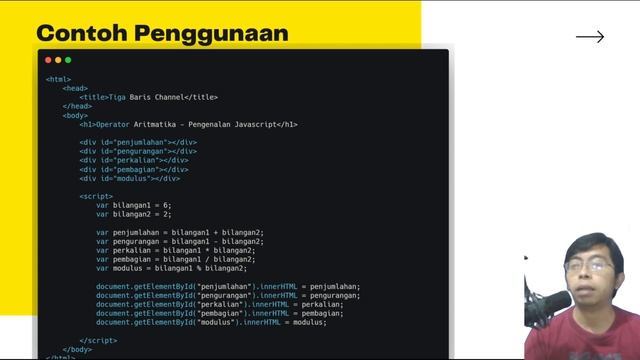 #2 - Belajar Javascript - Operator Javascript - Pengenalan Javascript - Web Fundamental смотреть онлайн