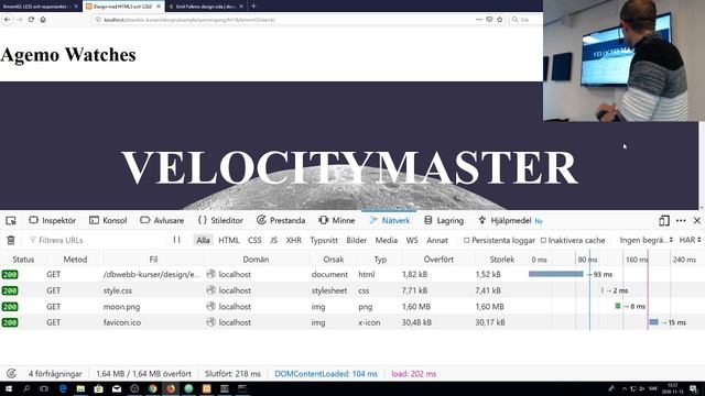 Genomgång kmom02 design med Emil смотреть онлайн